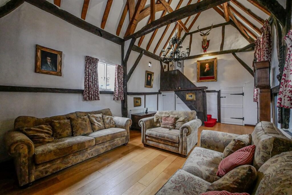 A three bedroom thatched home built in 1286 during King Edward II reign is on sale for £700,000, offering buyers a rare chance to own medieval history.