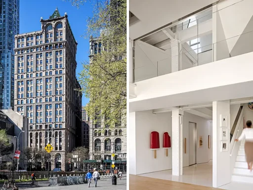 A $20m “sky house” atop a New York skyscraper stuns with a spiral slide, climbing wall and panoramic views, blending luxury living with bold, playful design