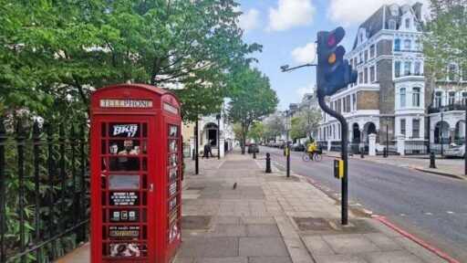 A Grade II listed red K6 phone box in Chelsea is going under the hammer for £7,500, offering a rare chance to own a British icon with endless quirky conversion possibilities.