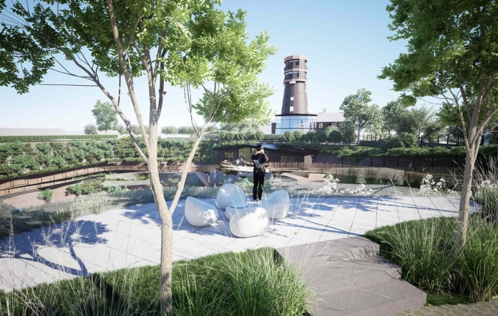 A historic 69ft windmill in Guernsey, once a WWII lookout, is for sale with plans to convert it into a striking four-bedroom home with observation deck and quarry views.