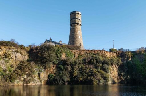 A historic 69ft windmill in Guernsey, once a WWII lookout, is for sale with plans to convert it into a striking four-bedroom home with observation deck and quarry views.