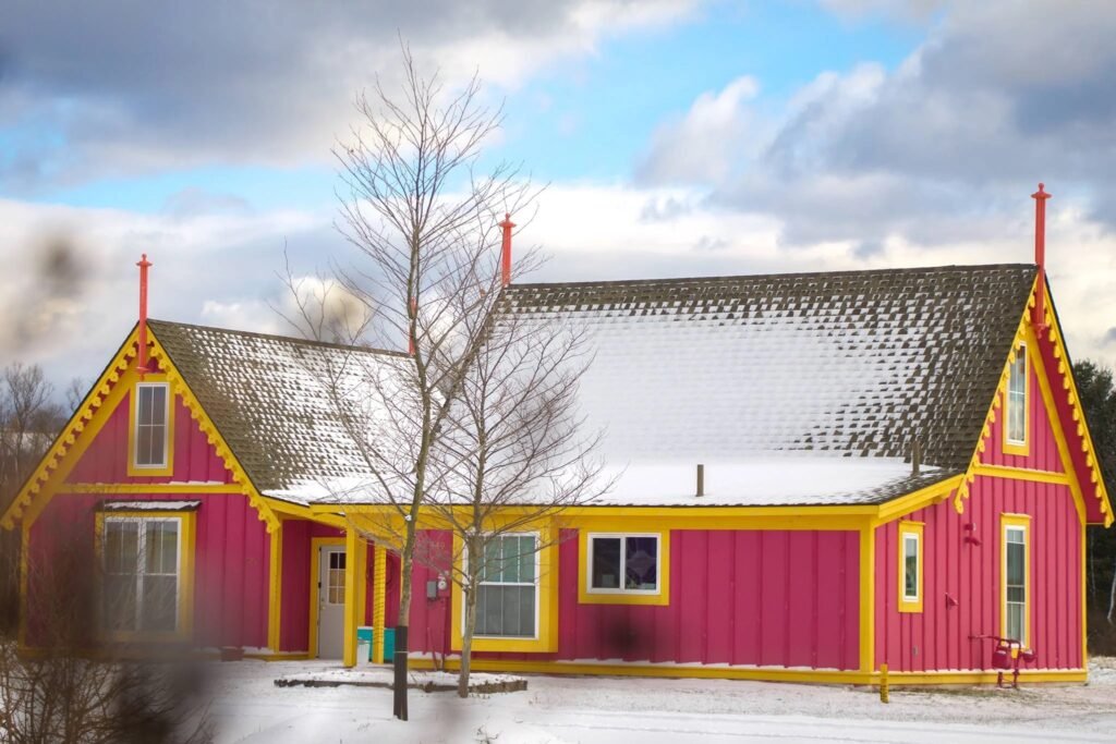 Storybook-style cottages inspired by a children's book are available to rent from £1,300 a month across three charming fairytale villages in upstate New York.