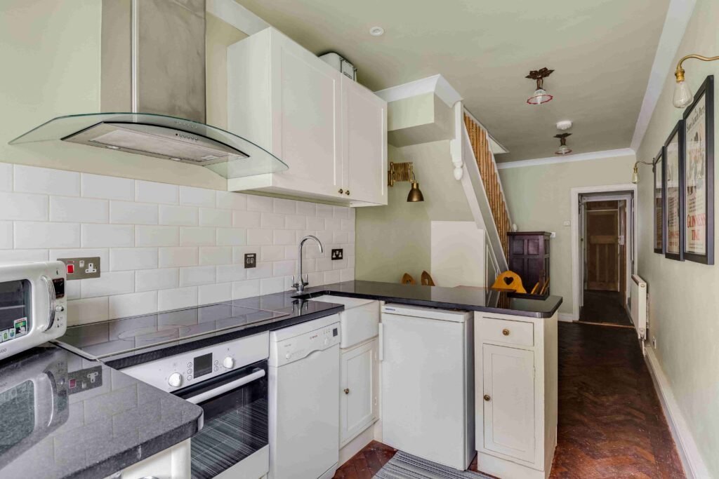 London's second narrowest home, just seven feet wide in Kensington, is on sale for £1.2 million, somehow squeezing in two bedrooms, two bathrooms and a private terrace.