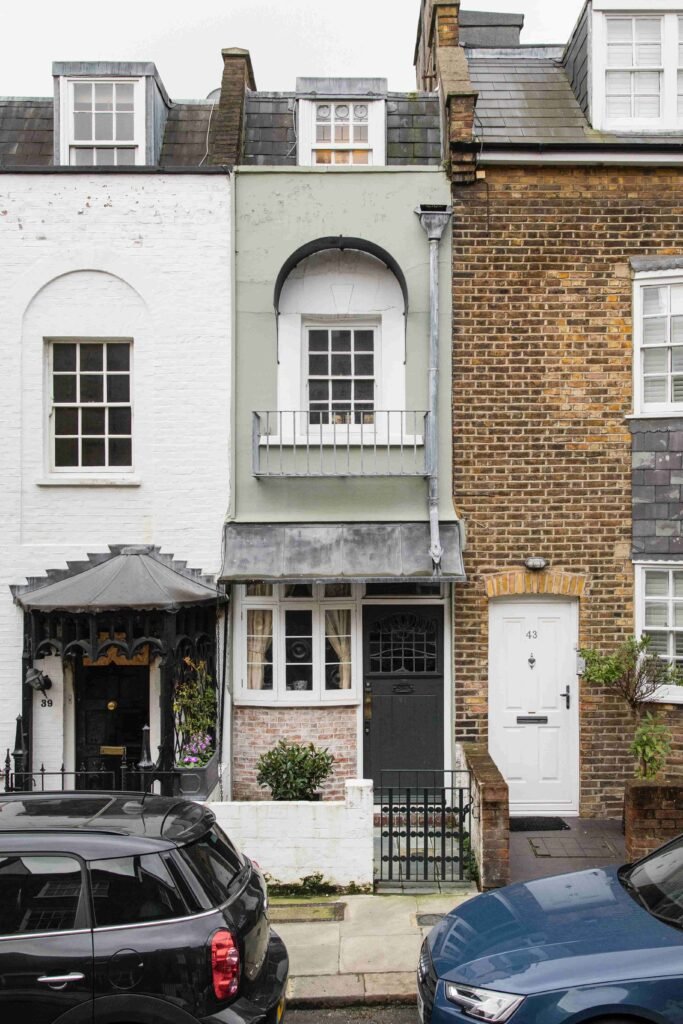 London's second narrowest home, just seven feet wide in Kensington, is on sale for £1.2 million, somehow squeezing in two bedrooms, two bathrooms and a private terrace.