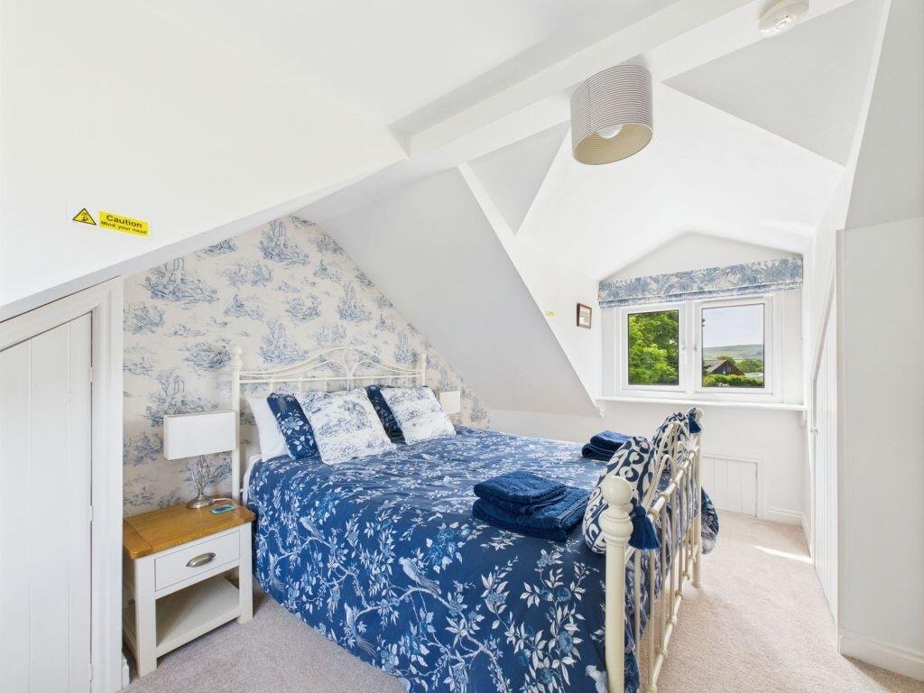 A £225,000 North Yorkshire coastal cottage has raised eyebrows with its open-plan bathroom sitting by the staircase, despite an otherwise stylish and freshly refurbished interior.