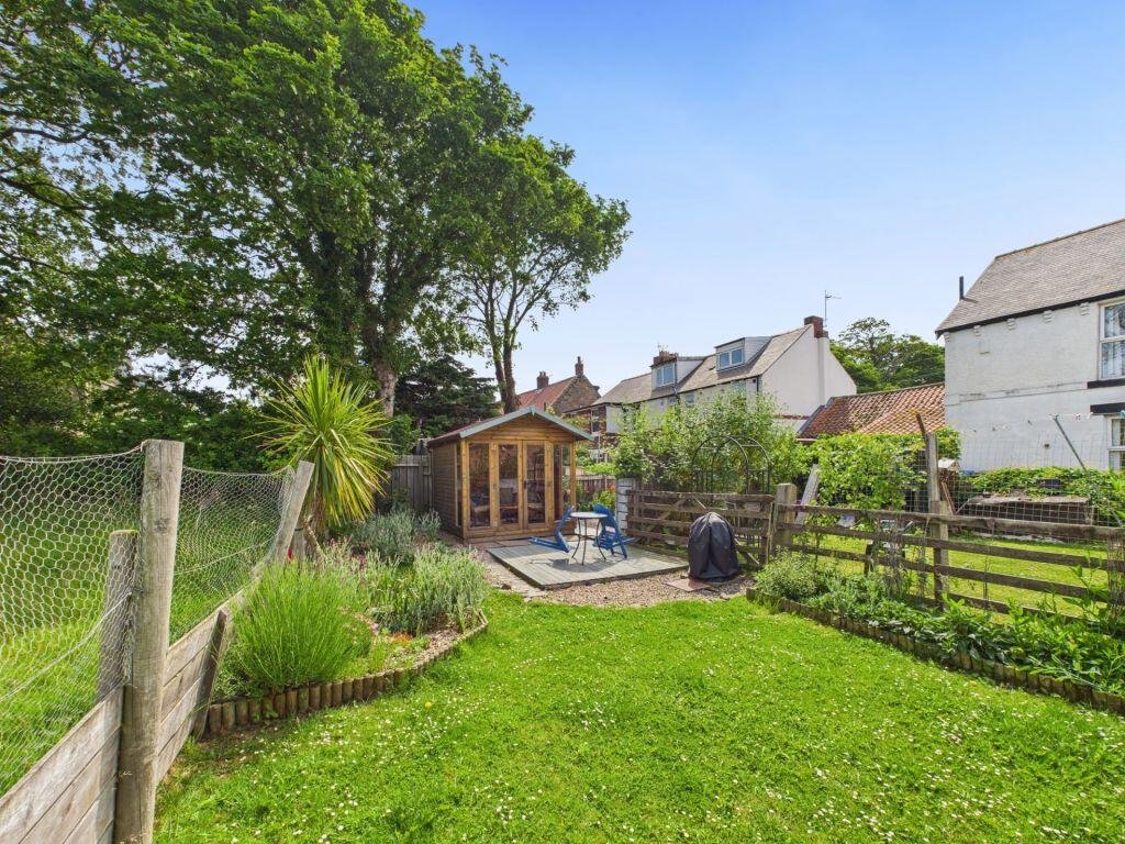 A £225,000 North Yorkshire coastal cottage has raised eyebrows with its open-plan bathroom sitting by the staircase, despite an otherwise stylish and freshly refurbished interior.