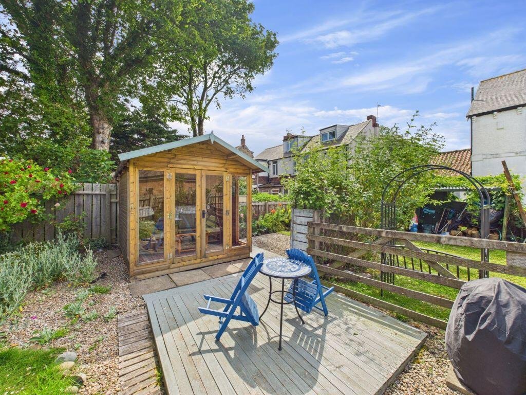 A £225,000 North Yorkshire coastal cottage has raised eyebrows with its open-plan bathroom sitting by the staircase, despite an otherwise stylish and freshly refurbished interior.
