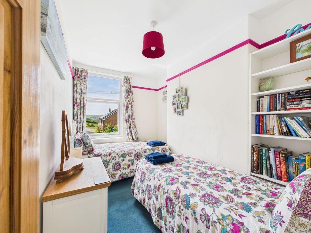 A £225,000 North Yorkshire coastal cottage has raised eyebrows with its open-plan bathroom sitting by the staircase, despite an otherwise stylish and freshly refurbished interior.