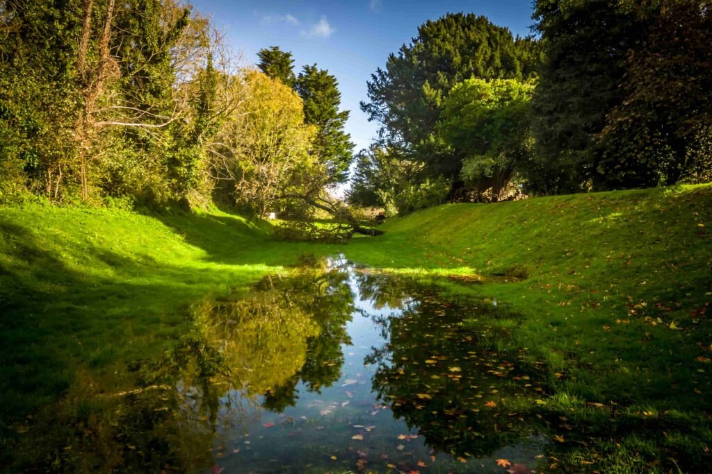 A £2.25 million Hampshire estate comes complete with its own 15th-century castle ruins, including a hexagonal gate tower linked to Henry VIII and the War of the Roses.