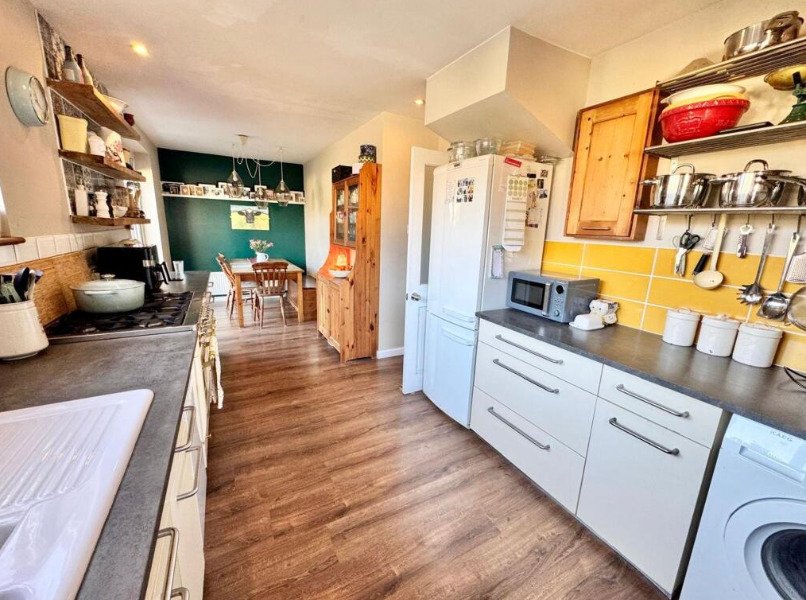 A four-bedroom home near the coast has hit the market with a hidden WWII bunker beneath its garden, offering a unique twist on a traditional family property.