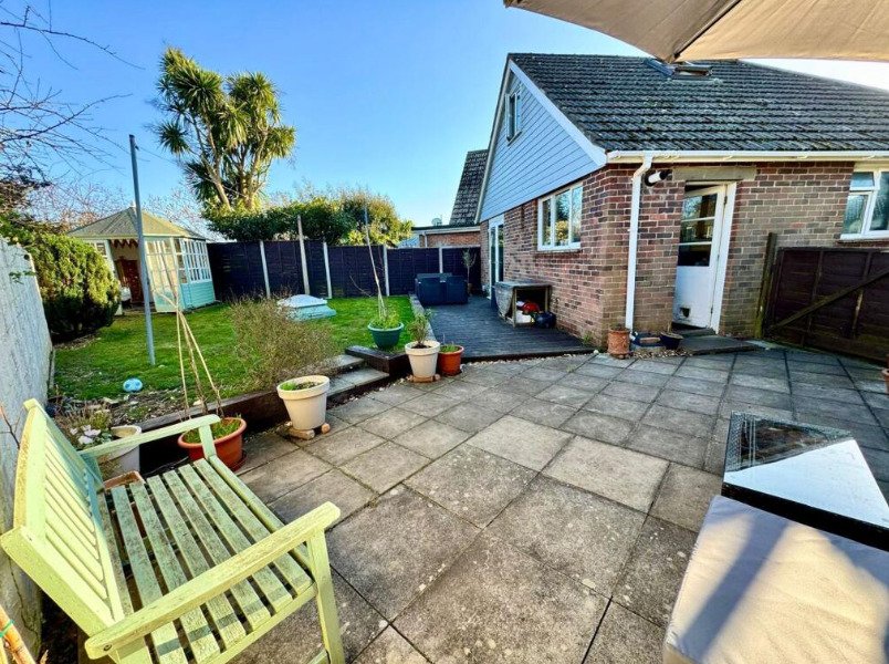 A four-bedroom home near the coast has hit the market with a hidden WWII bunker beneath its garden, offering a unique twist on a traditional family property.