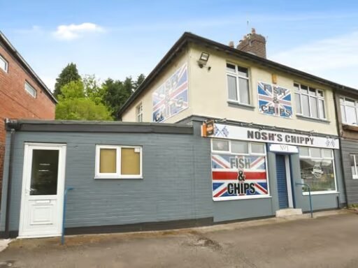 A four-bedroom Sheffield home with its very own fish and chip shop attached is on sale for just £270,000, though the chippy must cease trading once the sale completes.