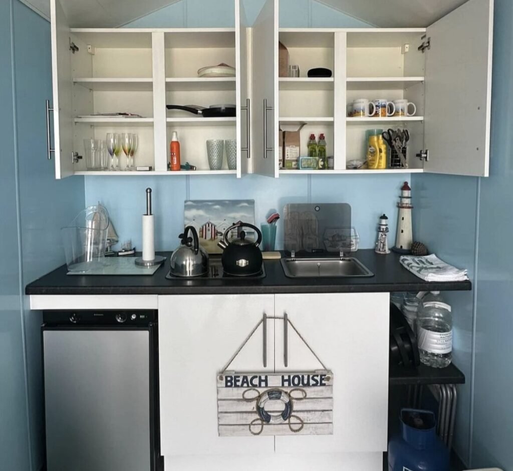 A beach hut with no toilet or shower and barely room to swing a cat is on sale for £105,000 - and it sits on one of Dorset's most sought-after stretches of coastline.