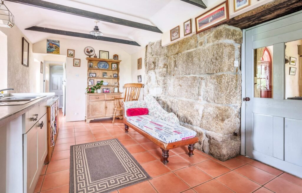 A Grade II-listed Cornish tin mine engine house has gone on sale for £500,000 after being converted into a striking five-floor, three-bedroom home with countryside views.