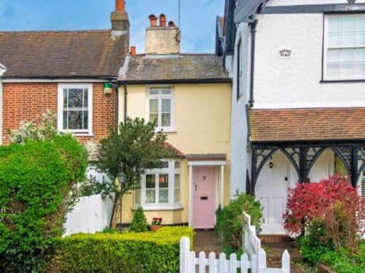 One of Britain's narrowest homes, an 18th-century cottage just 16ft wide, is on the market for £500,000 - with a main bedroom the same size as a Tube carriage.