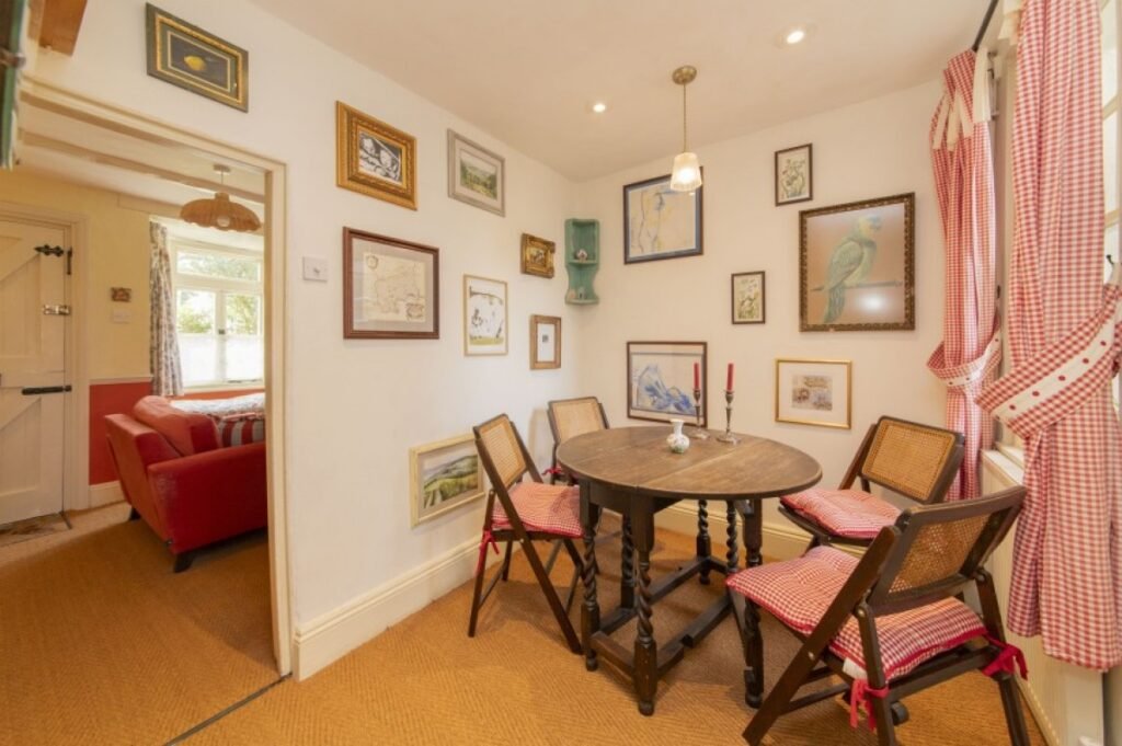 One of Britain's narrowest homes, an 18th-century cottage just 16ft wide, is on the market for £500,000 - with a main bedroom the same size as a Tube carriage.