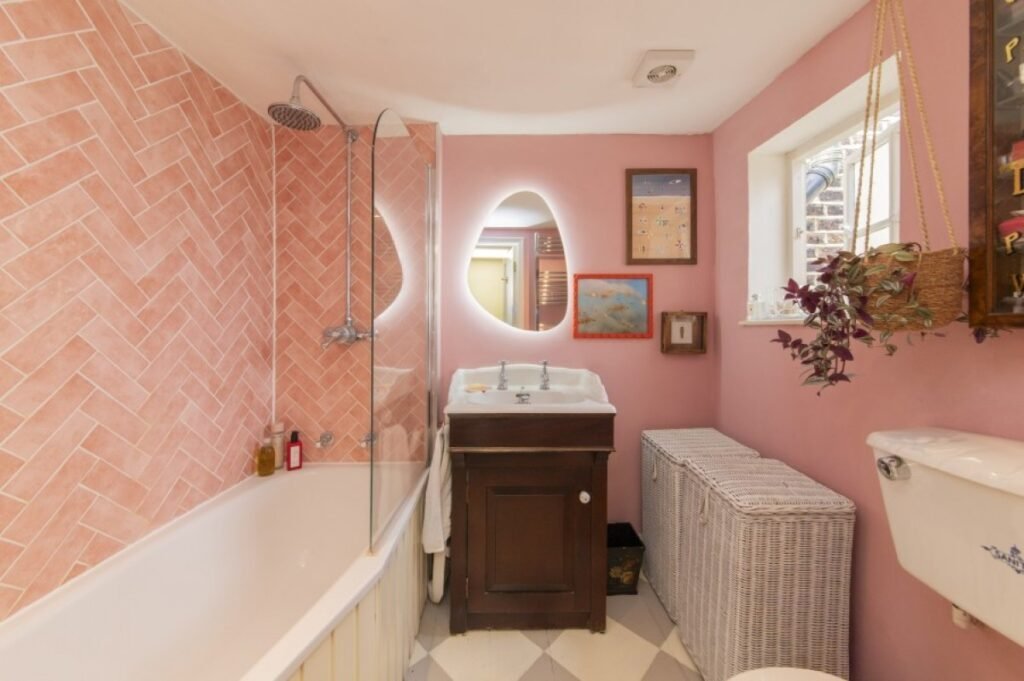 One of Britain's narrowest homes, an 18th-century cottage just 16ft wide, is on the market for £500,000 - with a main bedroom the same size as a Tube carriage.