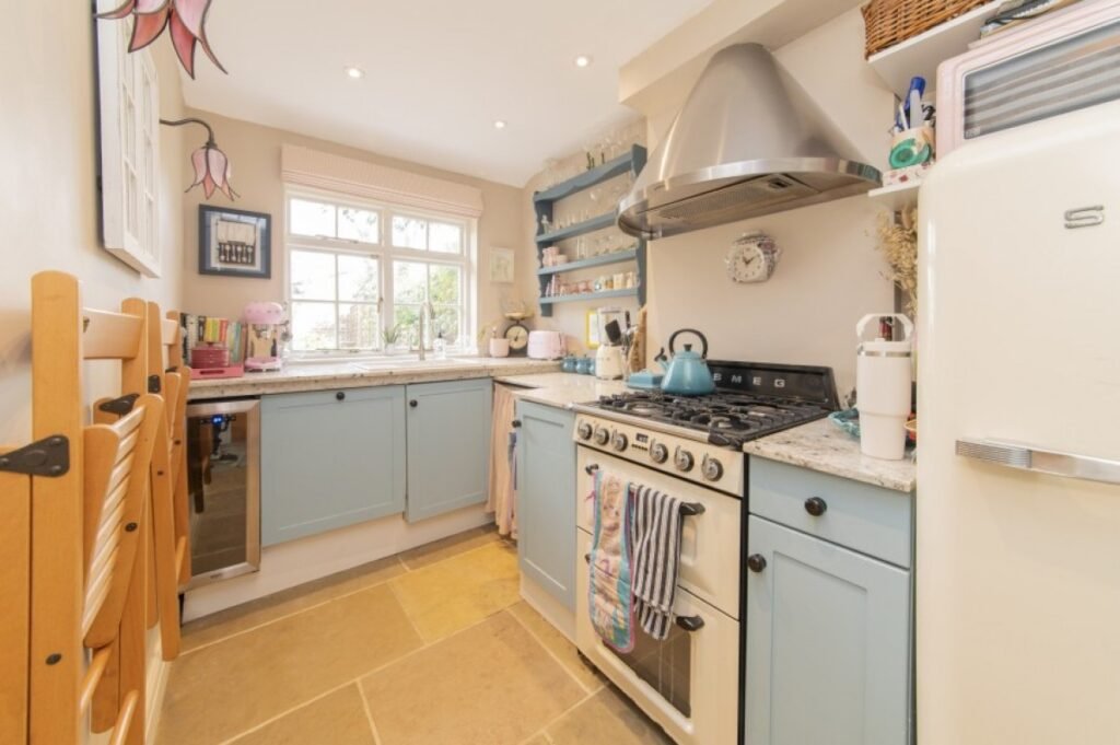 One of Britain's narrowest homes, an 18th-century cottage just 16ft wide, is on the market for £500,000 - with a main bedroom the same size as a Tube carriage.