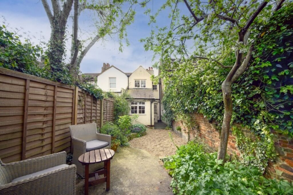 One of Britain's narrowest homes, an 18th-century cottage just 16ft wide, is on the market for £500,000 - with a main bedroom the same size as a Tube carriage.