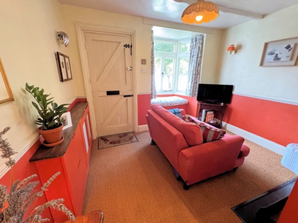 One of Britain's narrowest homes, an 18th-century cottage just 16ft wide, is on the market for £500,000 - with a main bedroom the same size as a Tube carriage.