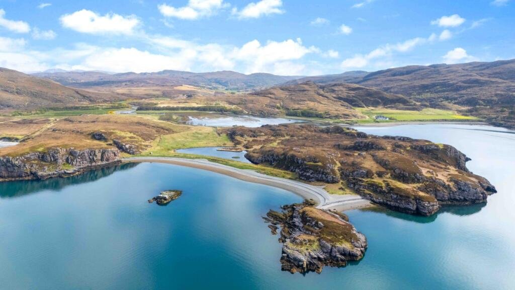 A sprawling 8,000-acre Scottish Highlands estate with a nine-bedroom lodge and its own mountain has hit the market for £4.5 million, offering deer stalking and salmon fishing on the doorstep.