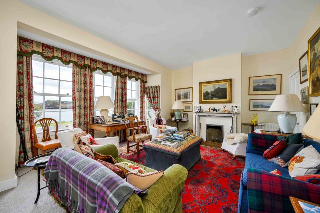 A sprawling 8,000-acre Scottish Highlands estate with a nine-bedroom lodge and its own mountain has hit the market for £4.5 million, offering deer stalking and salmon fishing on the doorstep.