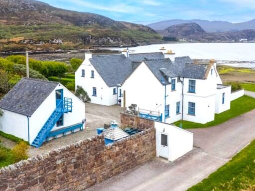 A sprawling 8,000-acre Scottish Highlands estate with a nine-bedroom lodge and its own mountain has hit the market for £4.5 million, offering deer stalking and salmon fishing on the doorstep.