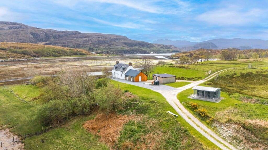 A sprawling 8,000-acre Scottish Highlands estate with a nine-bedroom lodge and its own mountain has hit the market for £4.5 million, offering deer stalking and salmon fishing on the doorstep.