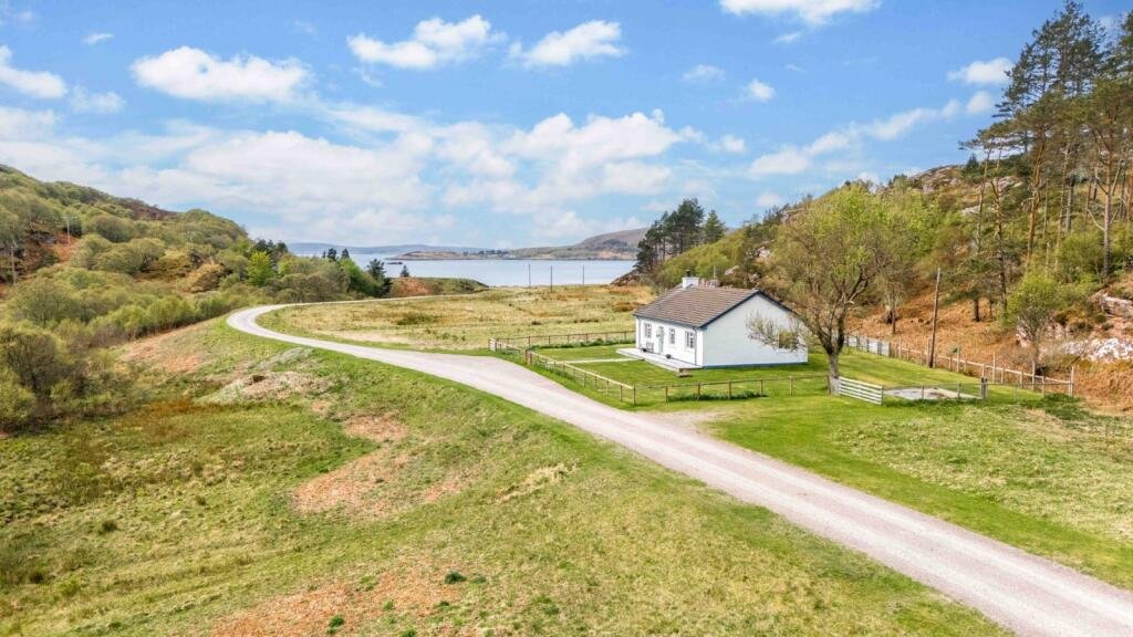 A sprawling 8,000-acre Scottish Highlands estate with a nine-bedroom lodge and its own mountain has hit the market for £4.5 million, offering deer stalking and salmon fishing on the doorstep.