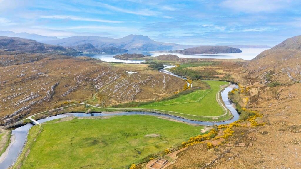 A sprawling 8,000-acre Scottish Highlands estate with a nine-bedroom lodge and its own mountain has hit the market for £4.5 million, offering deer stalking and salmon fishing on the doorstep.