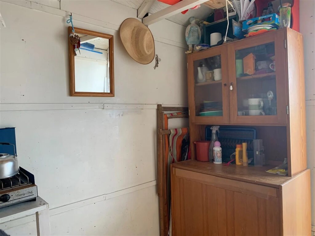 A tiny 6ft by 7ft beach hut on a shingle beach in East Sussex has gone on sale for £40,000 - the price of a luxury car - with locals branding the cost "mad".