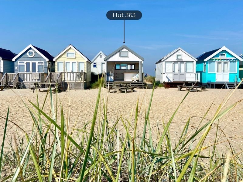 Tiny beach huts are still commanding eye-watering prices - with one in Christchurch, Dorset, on the market for a staggering £425,000 despite falling demand.