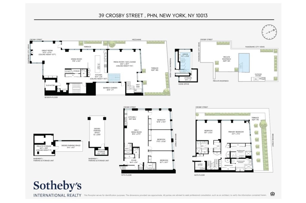 Arsenal legend Thierry Henry has relisted his SoHo penthouse for $25million after slashing the price - and it comes with a huge rooftop with views of the Brooklyn Bridge.