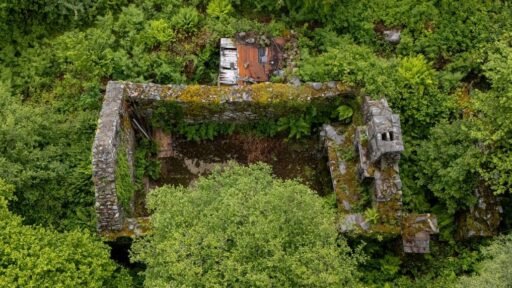One of Britain's most historic homes is on sale for just £17,000 - but it has no roof, no floor and a spooky past involving a poet's eerie Christmas death.