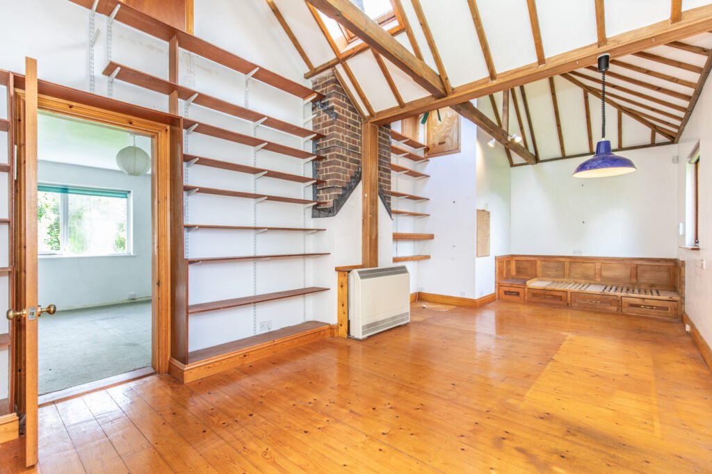 The wonderfully eccentric home where Raymond Briggs created The Snowman has gone on sale for £775,000 - complete with a bedroom hidden behind a bookcase door.