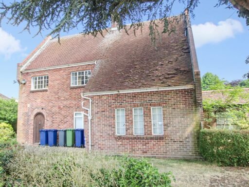 A three-bed detached home has hit the market for just £250,000 - but there's a catch, as the one-of-a-kind property sits inside the grounds of a crematorium.