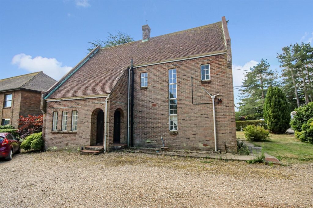 A three-bed detached home has hit the market for just £250,000 - but there's a catch, as the one-of-a-kind property sits inside the grounds of a crematorium.