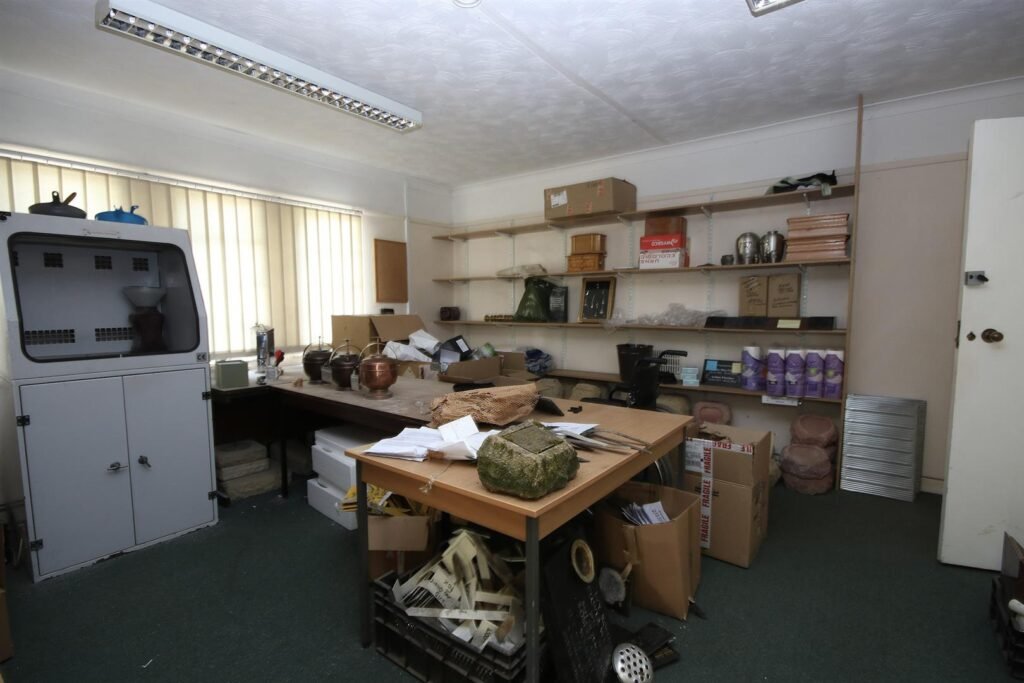 A three-bed detached home has hit the market for just £250,000 - but there's a catch, as the one-of-a-kind property sits inside the grounds of a crematorium.