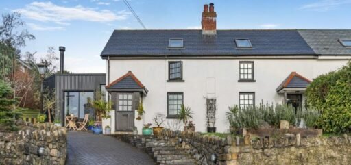 Charlotte Church's historic Welsh cottage has hit the market for £695,000 - complete with a secret music studio hidden away in its jungle-like exotic garden.