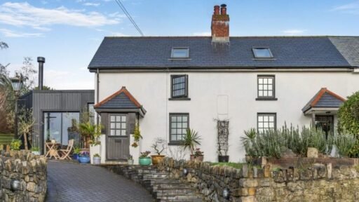 Charlotte Church's historic Welsh cottage has hit the market for £695,000 - complete with a secret music studio hidden away in its jungle-like exotic garden.