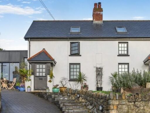 Charlotte Church's historic Welsh cottage has hit the market for £695,000 - complete with a secret music studio hidden away in its jungle-like exotic garden.