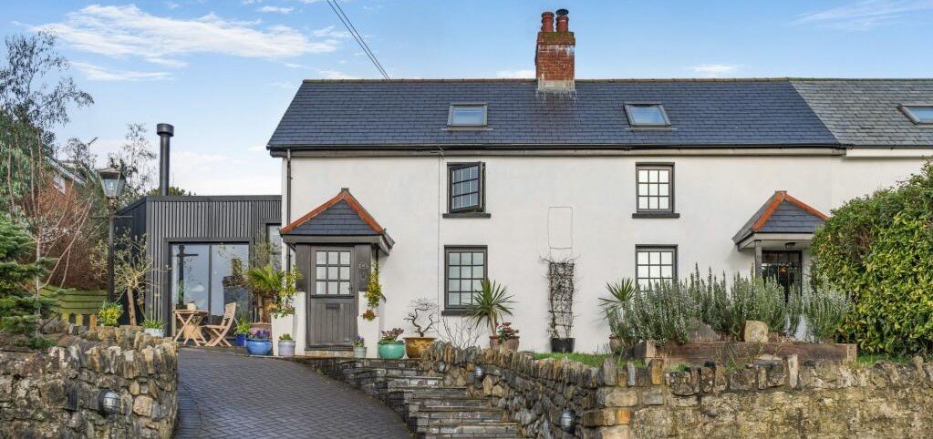 Charlotte Church's historic Welsh cottage has hit the market for £695,000 - complete with a secret music studio hidden away in its jungle-like exotic garden.