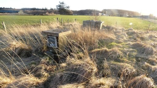 A rare Cold War nuclear bunker in Aberdeenshire built to shelter three people for two weeks has gone on sale for just £24,000 - with original equipment still inside.