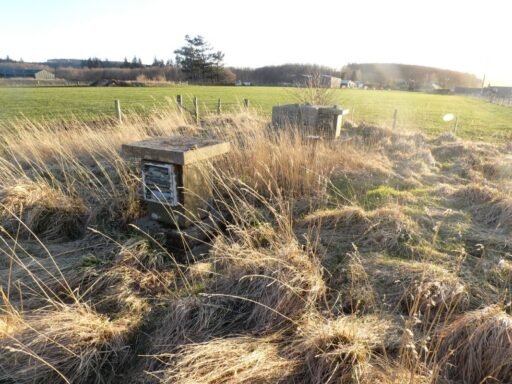 A rare Cold War nuclear bunker in Aberdeenshire built to shelter three people for two weeks has gone on sale for just £24,000 - with original equipment still inside.