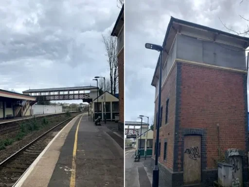 Britain's strangest holiday home - a Grade II-listed signal box on a working railway platform in Torquay, Devon - is on sale for just £29,000 at auction.