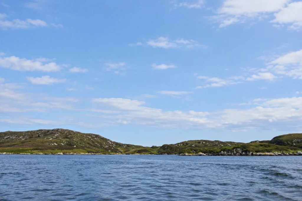 Historic Scottish island where Bonnie Prince Charlie sought refuge after Battle of Culloden now for sale. 970 acres with sandy beaches, eagles and fishing - under £1 million.