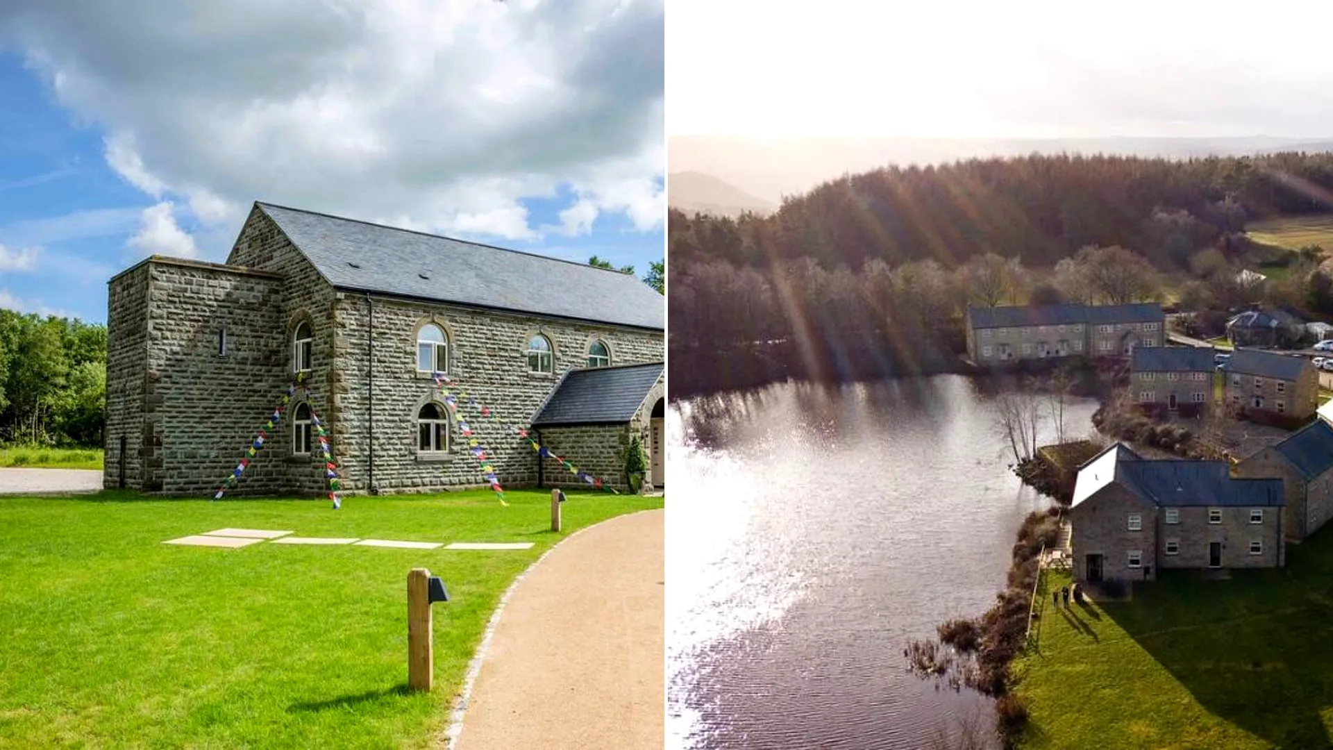 Entire 17-cottage Derbyshire village from Graham Norton's axed ITV show on sale for £7.5m. Historic estate with lake, chapel and events venue available.