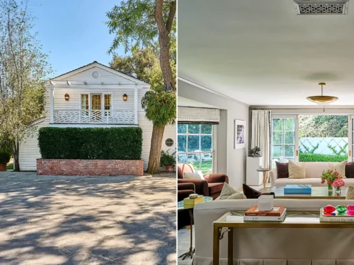 Taylor Swift's Beverly Hills mansion where she wrote the 1989 album and filmed her iconic Vogue interview has hit the market for £6 million.