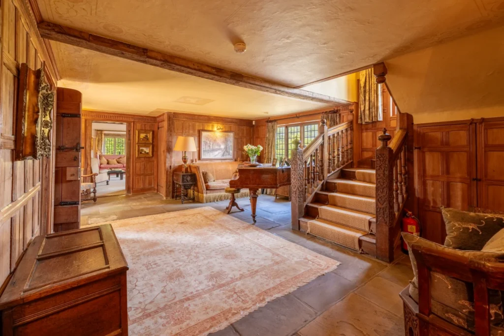 Historic Sussex estate once home to Oscar-winning Sir John Mills and Mr Men creator Roger Hargreaves now on sale for £3.95m with 30 acres.