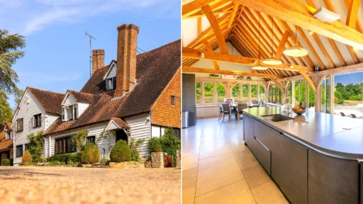Historic Sussex estate once home to Oscar-winning Sir John Mills and Mr Men creator Roger Hargreaves now on sale for £3.95m with 30 acres.